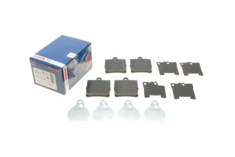 Комплект гальмівних колодок з 4 шт. дисків BOSCH 0 986 494 022