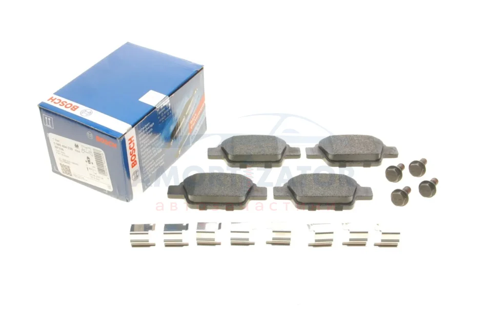 Гальмівні колодки дискові BOSCH 0 986 494 030 (фото 1)