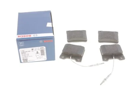 Гальмівні колодки дискові BOSCH 0986494055