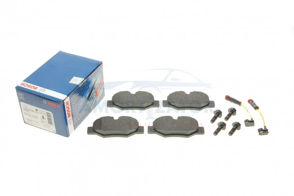 Комплект гальмівних колодок - дискові BOSCH 0 986 494 082 (фото 1)