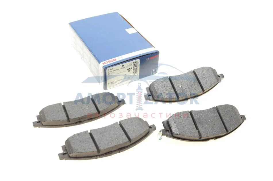 ГАЛЬМІВНІ КОЛОДКИ BOSCH 0 986 494 152 (фото 1)