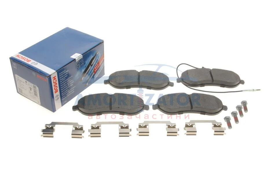ГАЛЬМІВНІ КОЛОДКИ 0 986 494 163 BOSCH 0986494163 (фото 1)