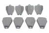 ГАЛЬМІВНІ КОЛОДКИ, ДИСКОВІ BOSCH 0986494215 (фото 1)