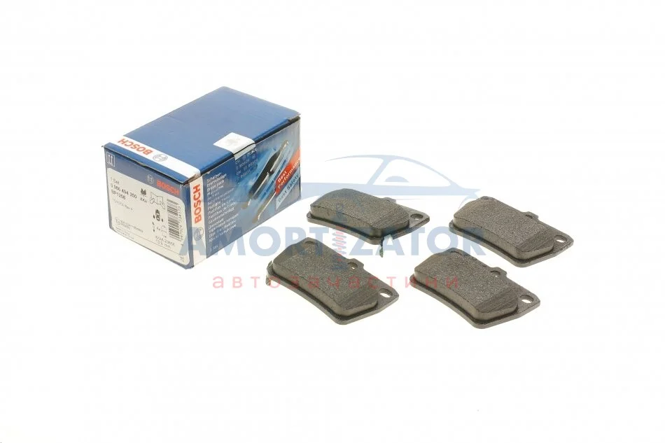 Комплект гальмівних колодок - дискові BOSCH 0 986 494 350 (фото 1)