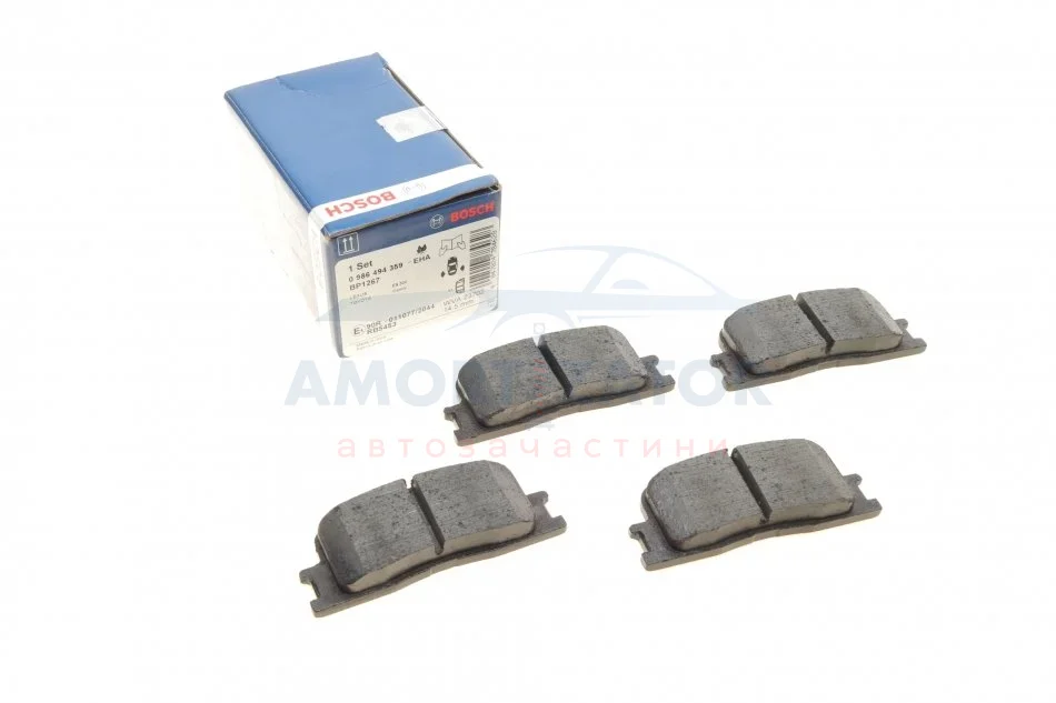 Комплект гальмівних колодок - дискові BOSCH 0 986 494 359 (фото 1)