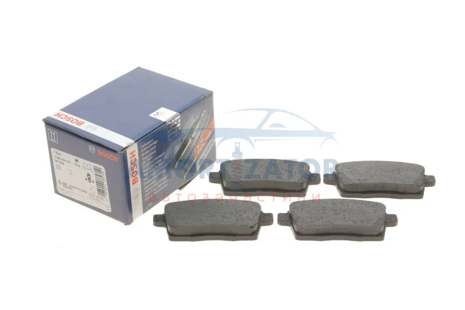 Комплект гальмівних колодок - дискові BOSCH 0986494376 (фото 1)