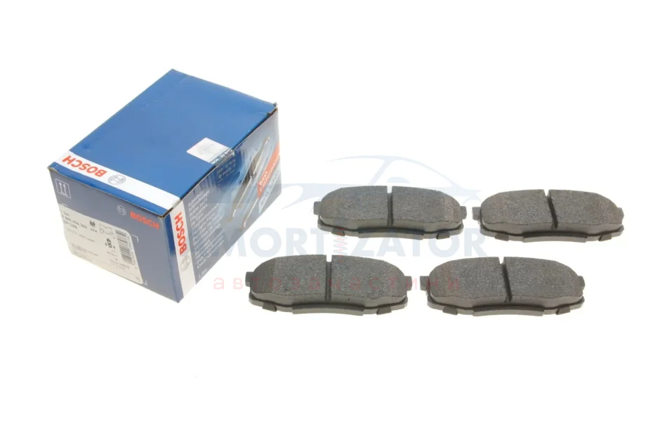 Комплект гальмівних колодок - дискові BOSCH 0 986 494 380 (фото 1)