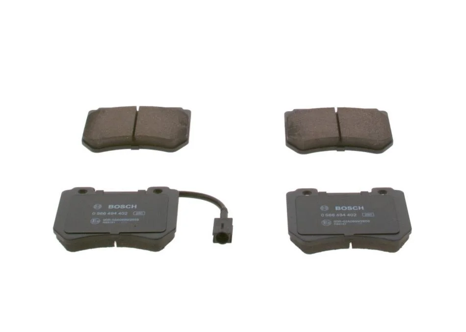 Гальмівні колодки дискові BOSCH 0986494402 (фото 1)