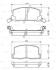 Гальмівні колодки дискові LEXUS ES TOYOTA CAMRY, MR2 I, MR2 II, MR2 III 1.6-3.0 11.84- BOSCH 0986494412 (фото 1)