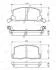 Гальмівні колодки дискові LEXUS ES TOYOTA CAMRY, MR2 I, MR2 II, MR2 III 1.6-3.0 11.84- BOSCH 0986494412 (фото 1)