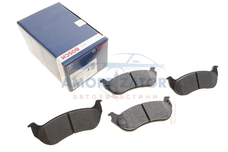 Комплект гальмівних колодок з 4 шт. дисків BOSCH 0 986 494 419 (фото 1)