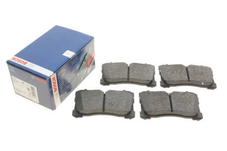 КОЛОДКИ ГАЛЬМІВНІ ПЕРЕДНІ 0 986 494 423 BOSCH 0986494423