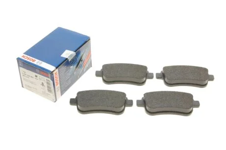 Комплект гальмівних колодок з 4 шт. дисків BOSCH 0 986 494 452