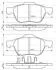 Комплект гальмівних колодок BOSCH 0986494485 (фото 1)