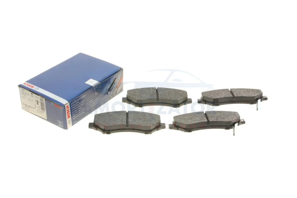 КОЛОДКИ ГАЛЬМІВНІ BOSCH 0 986 494 493 (фото 1)
