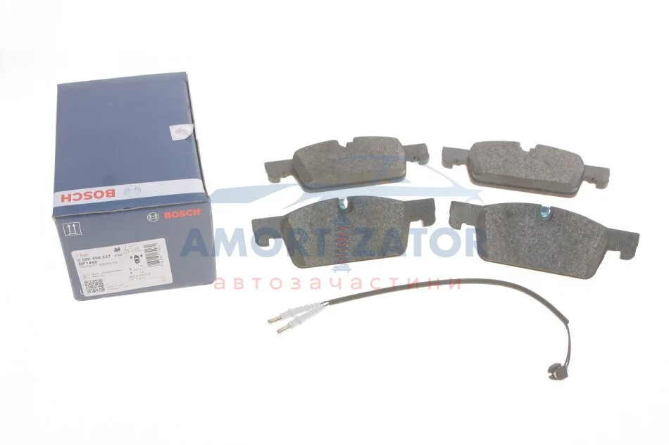 ГАЛЬМІВНІ КОЛОДКИ, ДИСКОВІ 0 986 494 527 BOSCH 0986494527 (фото 1)