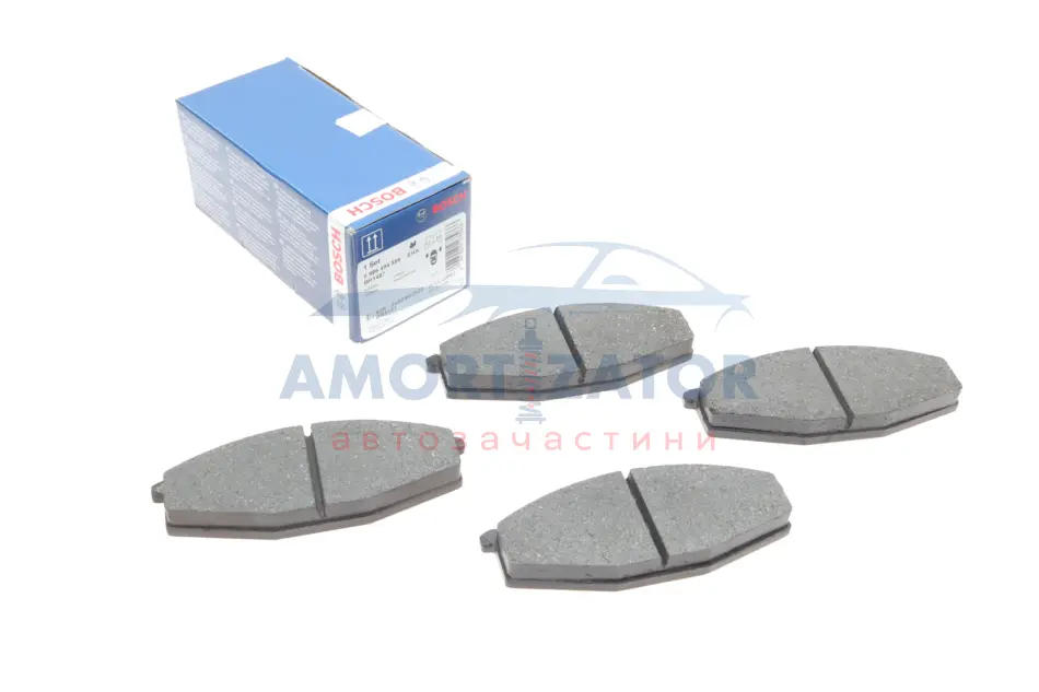 ГАЛЬМІВНІ КОЛОДКИ,ДИСКОВІ BOSCH 0 986 494 566 (фото 1)