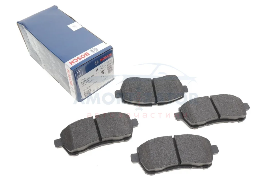 ГАЛЬМІВНІ КОЛОДКИ,ДИСКОВІ 0 986 494 574 BOSCH 0986494574 (фото 1)