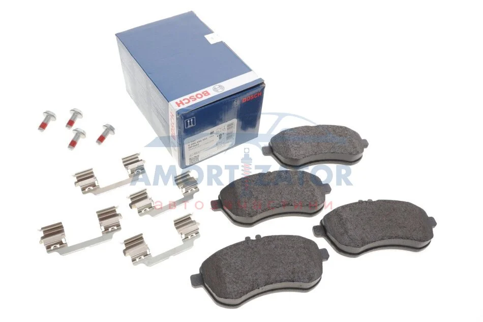 ДИСКОВІ КОЛОДКИ BOSCH 0 986 494 593 (фото 1)