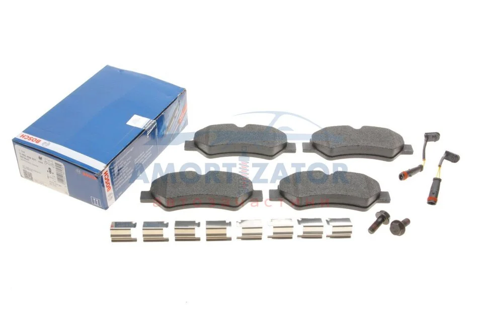 ДИСКОВІ КОЛОДКИ 0 986 494 601 BOSCH 0986494601 (фото 1)