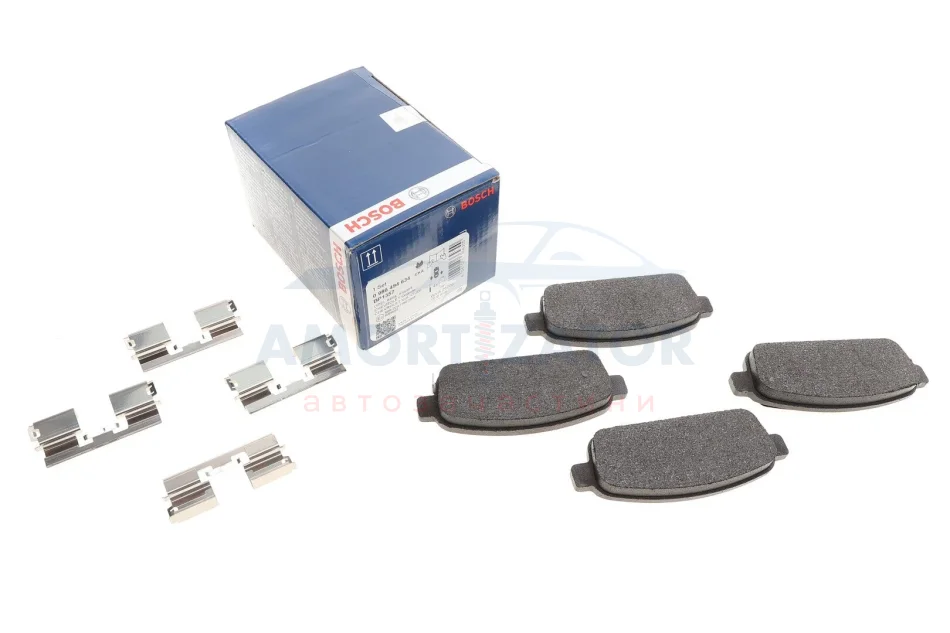 ДИСКОВІ КОЛОДКИ BOSCH 0 986 494 634 (фото 1)