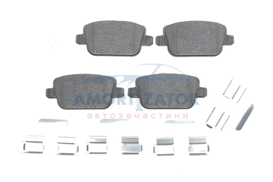 Гальмівні колодки, дискові BOSCH 0986494639 (фото 1)