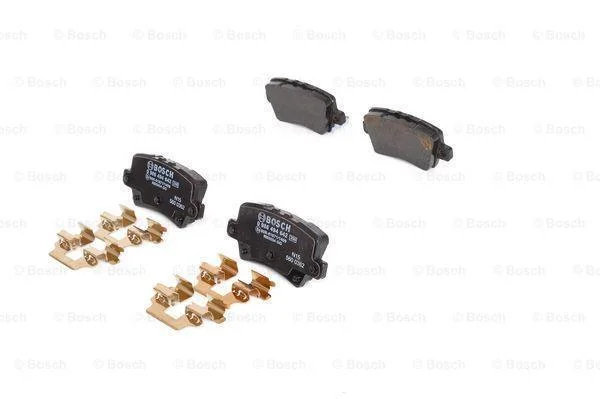 Комплект гальмівних колодок задн, HONDA CIVIC VIII 1.4-2.2D 09.05-01.12 BOSCH 0986494642 (фото 1)