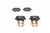 Комплект гальмівних колодок задн, HONDA CIVIC VIII 1.4-2.2D 09.05-01.12 BOSCH 0986494642 (фото 2)