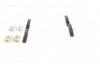 Комплект гальмівних колодок задн, HONDA CIVIC VIII 1.4-2.2D 09.05-01.12 BOSCH 0986494642 (фото 3)