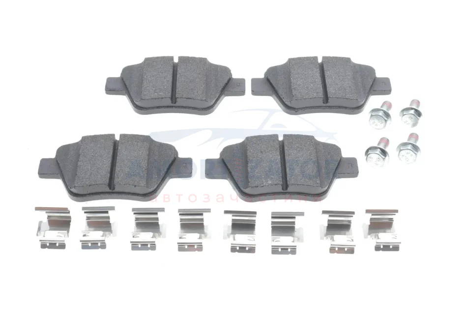 Гальмівні колодки, дискові BOSCH 0986494643 (фото 1)