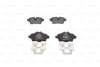 Комплект гальмівних колодок задн, MINI (R56), (R57), (R58), (R59), CLUBMAN (R55), CLUBVAN (R55) 1.4-2.0D 09.06-06.15 BOSCH 0986494645 (фото 2)