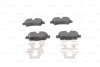 Комплект гальмівних колодок задн, MINI (R56), (R57), (R58), (R59), CLUBMAN (R55), CLUBVAN (R55) 1.4-2.0D 09.06-06.15 BOSCH 0986494645 (фото 6)
