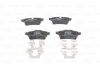 Комплект гальмівних колодок задн, MINI (R56), (R57), (R58), (R59), CLUBMAN (R55), CLUBVAN (R55) 1.4-2.0D 09.06-06.15 BOSCH 0986494645 (фото 7)