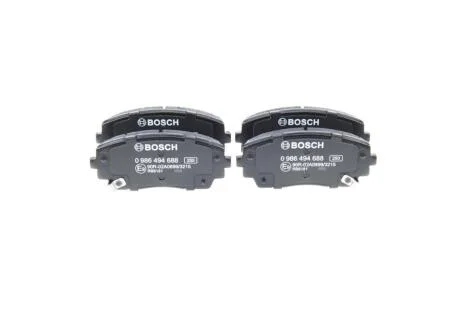 Гальмівні колодки дискові BOSCH 0986494688