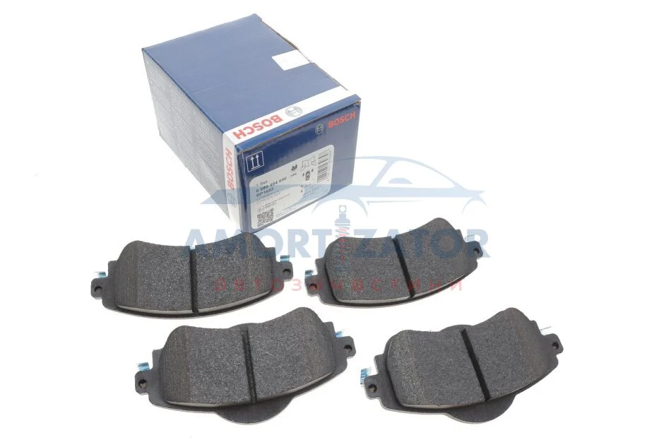 ГАЛЬМІВНІ КОЛОДКИ, ДИСКОВІ 0 986 494 690 BOSCH 0986494690 (фото 1)
