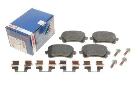 Комплект гальмівних колодок з 4 шт. дисків BOSCH 0 986 494 731