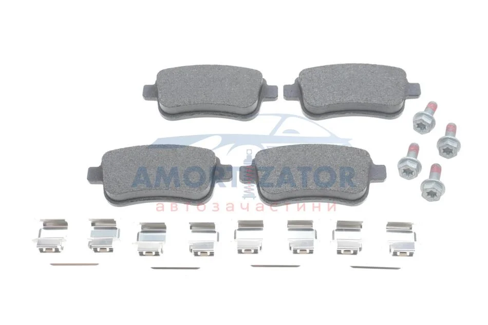 Гальмівні колодки дискові BOSCH 0986494735 (фото 1)