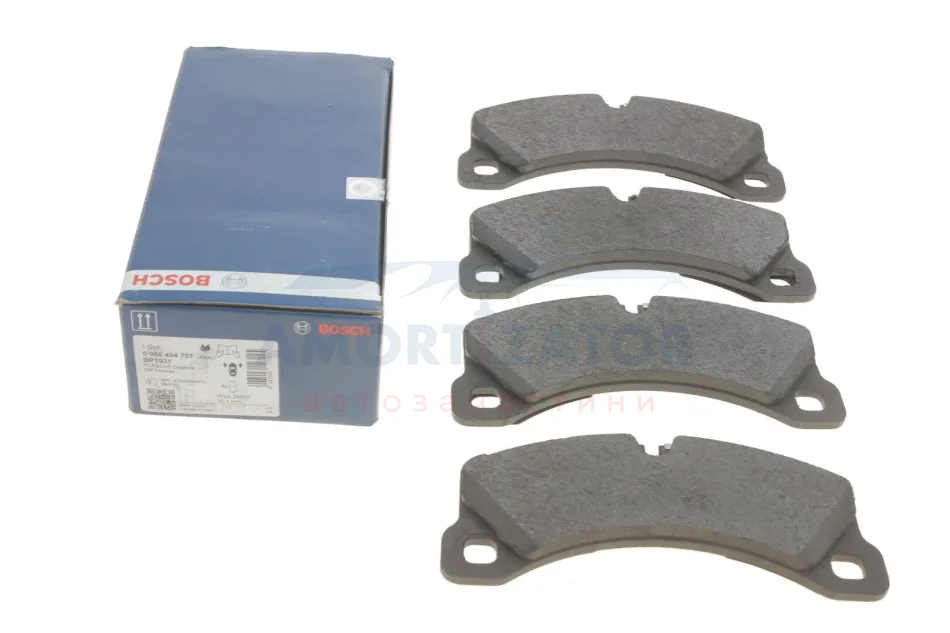 Гальмівні колодки BOSCH 0 986 494 757 (фото 1)