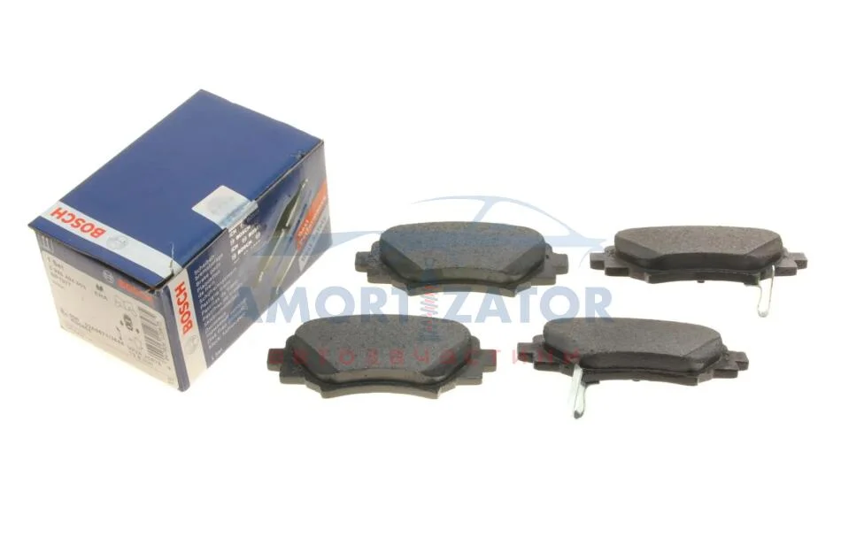 Комплект гальмівних колодок з 4 шт. дисків BOSCH 0986494803 (фото 1)
