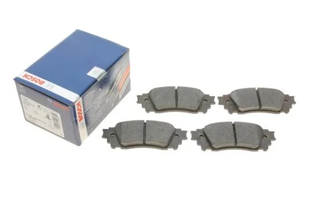 Комплект гальмівних колодок з 4 шт. дисків BOSCH 0 986 494 822