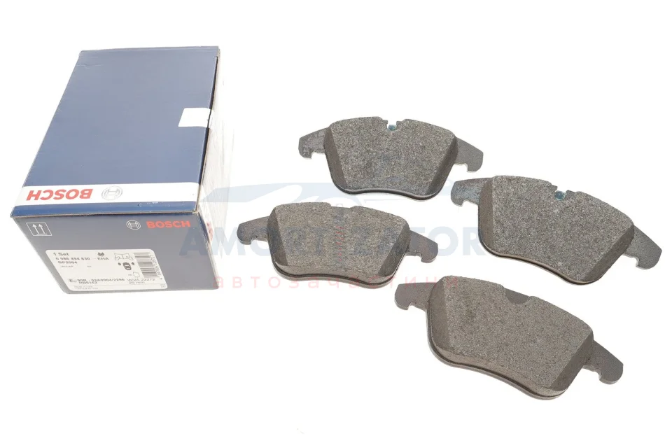 ГАЛЬМІВНІ КОЛОДКИ, ДИСКОВІ BOSCH 0 986 494 830 (фото 1)