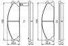 Гальмівні колодки, дискові BOSCH 0986494848 (фото 7)