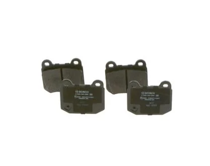 Комплект гальмівних накладок, дискове гальмо BOSCH 0986494865