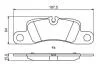 Гальмівні колодки, дискові BOSCH 0986494869 (фото 7)