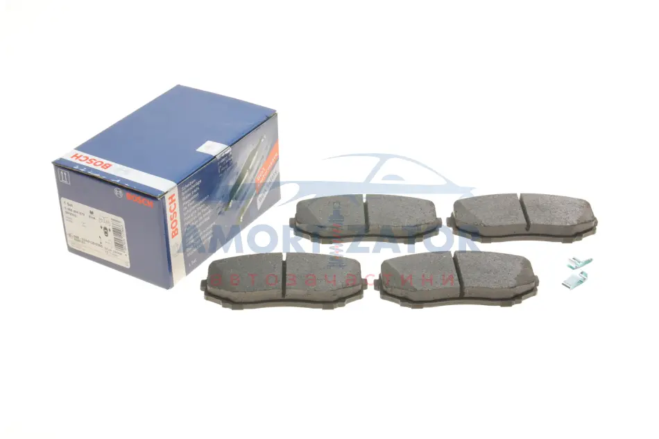 ГАЛЬМІВНІ КОЛОДКИ, ДИСКОВІ BOSCH 0 986 494 879 (фото 1)
