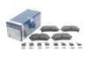 Комплект гальмівних колодок з 4 шт. дисків BOSCH 0986494887 (фото 2)