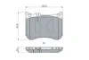 Гальмівні колодки дискові BOSCH 0 986 494 968 (фото 8)