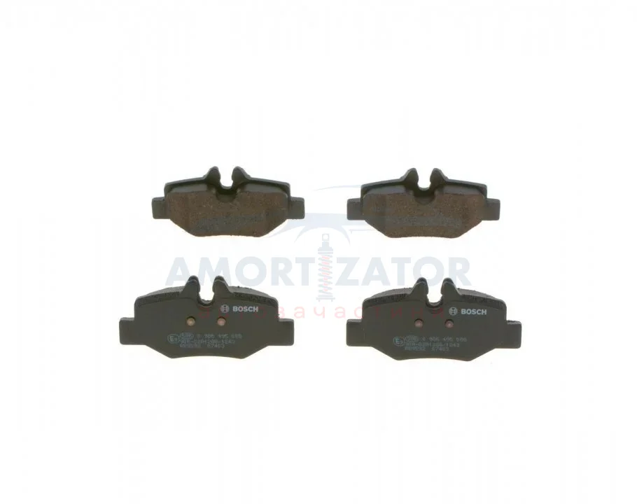 Гальмiвнi колодки, к-кт. BOSCH 0986495088 (фото 1)