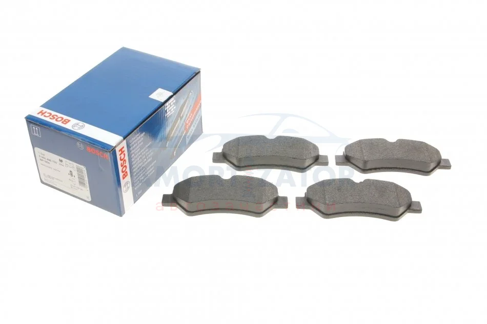 Комплект гальмівних колодок - дискові BOSCH 0 986 495 100 (фото 1)