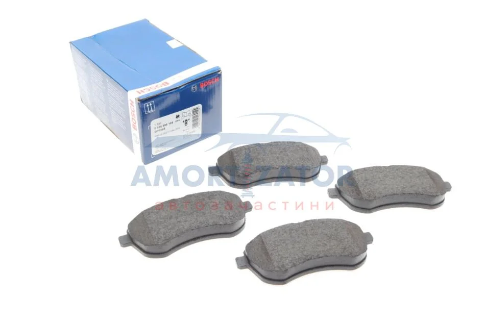 Комплект гальмівних колодок - дискові BOSCH 0 986 495 104 (фото 1)
